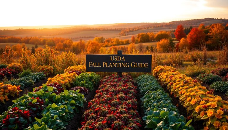 fall planting calendar by USDA zone