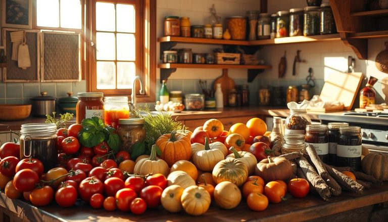 harvesting and storing fall crops for winter usage