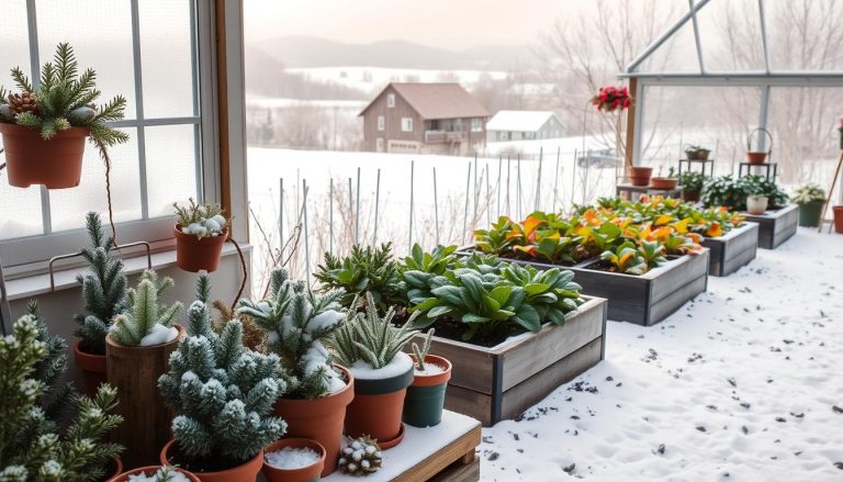 maximizing space in small tennessee winter gardens