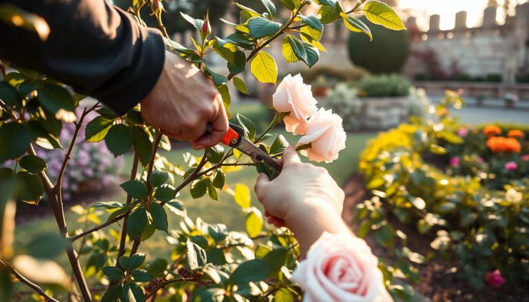 pruning roses before winter — step-by-step