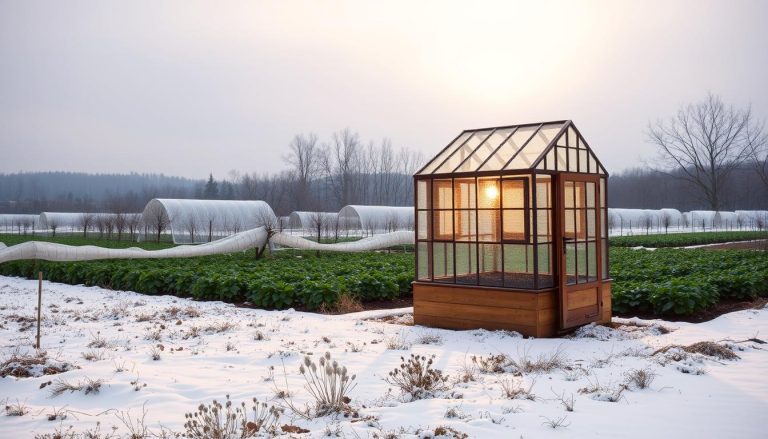 using row covers and cold frames for winter gardening