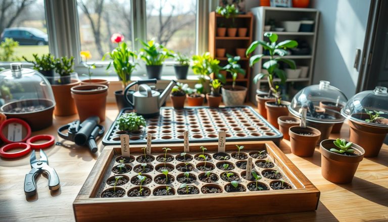 winter seed-starting timeline for spring planting